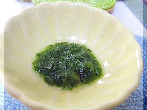 離乳食 ★ 中期 ★ わかめの下ごしらえ